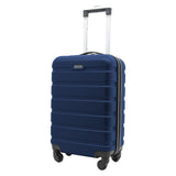 Travelers Club Harper Luggage, Blue, 22-Inch Carry-On