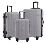 Wrangler 3 Piece Astral Travel Luggage Set, Sharkskin