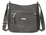 Uptown Bagg - 9.5"x8.25“ RFID Crossbody Purse, Lightweight Water-Repellent Nylon Travel Bag for Women