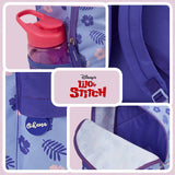 Disney Stitch Backpack for Girls Teens School Bag Kids Book Bag School Supplies Gifts (Purple)