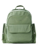 Skip Hop Diaper Bag Backpack with Portable Changing Pad, 9 Total Pockets, Easy-Access Wipes Pocket, Zippered Side Pocket, Luggage Sleeve & Stroller Straps, Fits a 15” Laptop, Luna, Sage