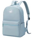 Abshoo Lightweight Backpack for School Classic Basic Water Resistant Casual Daypack Plain Bookbag (Pastel Blue)