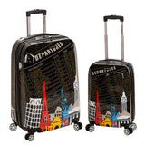 Rockland Departure Hardside Spinner Wheel Luggage, Departure, 2-Piece Set (20/28)