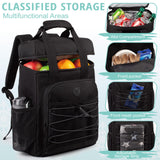 Cooler Backpack with Padded Top Handle,Lightweight Back Pack Coolers Insulated Leak Proof,Large Capacity Ice Chest for Women Men Beach Camping Picnic Fishing Hiking