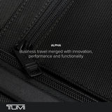TUMI - Alpha Extended Trip Expandable 4-Wheeled Packing Case - Hybrid Softside and Hardside Checked Bag - Black