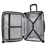 World Traveler Dejuno Tonal 2-Piece Polycarbonate Lightweight Hardside Expandable Spinner Luggage Set with TSA Lock - Lavender (20 & 28)