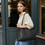 KALIDI Oversize Pu Leather Tote Bag Large Capacity Shoulder Bag Women Weekender Bag Shopper Handbags Purses with Top Handle