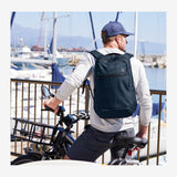TravisMathew Approach Backpack with Laptop Sleeve, Water-Resistant Everyday Bag for Work, Travel & Hiking, Shadow Grey
