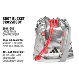 adidas Soccer Fan Bag – Boot Bucket Crossbody, 4L