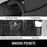 Kenneth Cole REACTION Logan Neoprene Travel 16" Laptop Backpack, Black