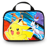 Pokemon Backpack Set - Bundle with 16" Pikachu Backpack, Utility Case, Pencil Holder, Water Bottle, Stickers, More | Pokemon School Bag Set for Kids, Boys, Girls