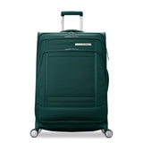 Samsonite UpLIFT Lightweight Medium Checked Softside Luggage with Spinner Wheels - Expandable - Airline-Approved, Polyester Soft Suitcase for Ultra Light Travel - Emerald Green