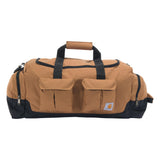 Carhartt 40L Utility Duffel, Heavy-Duty Bag for Jobsite, Gym, & Travel, Carhartt Brown, 40L
