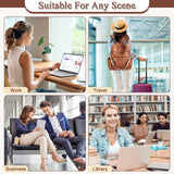 AGLOD Vegan Leather Laptop Backpack for Women 15.6 Inch Work Backpack Purse for Travel College