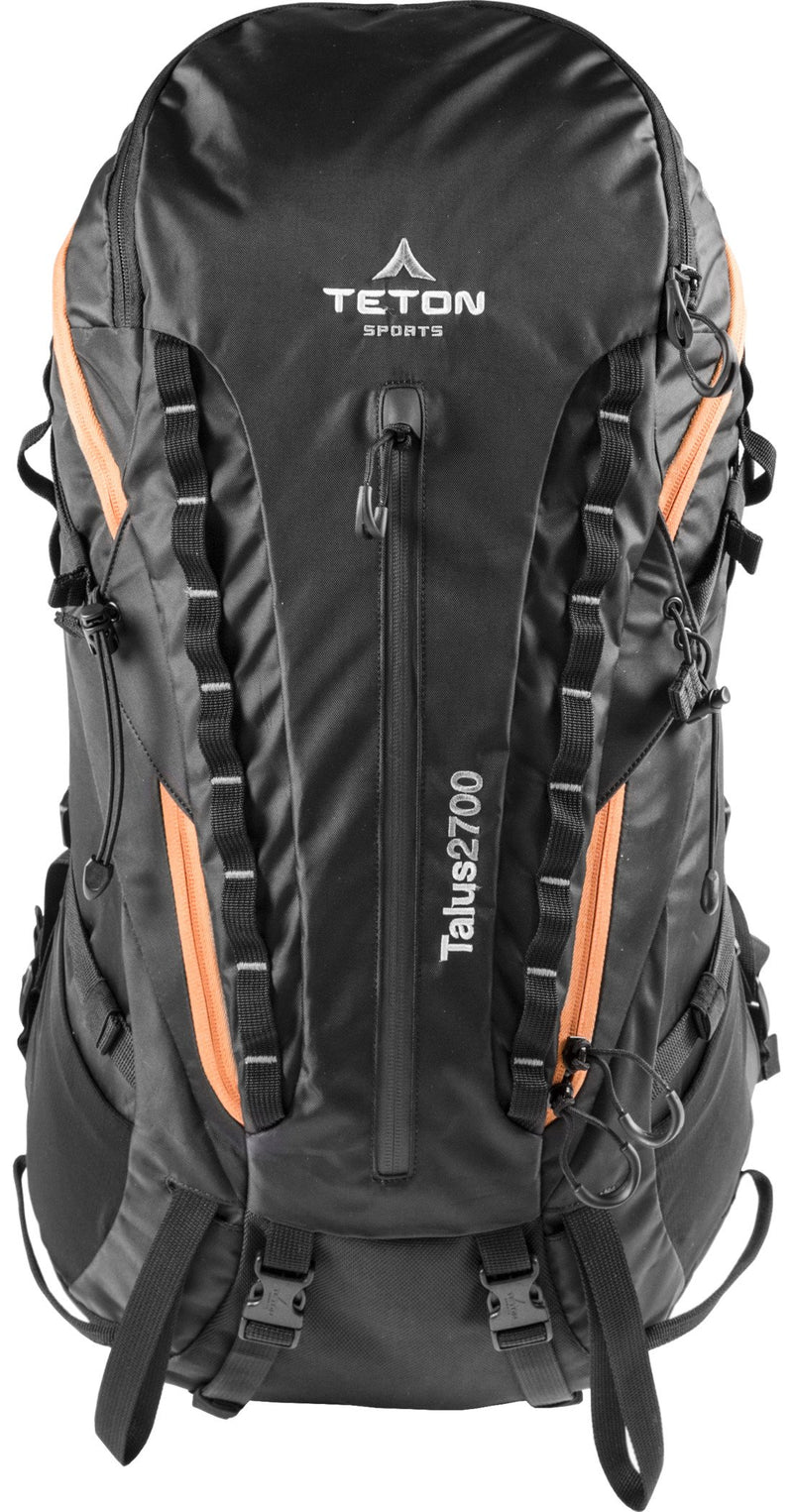 Teton Talus 2700 Backpack; Lightweight Hiking Backpack for Camping, Hunting, Travel, and Outdoor Sports; Included Poncho Covers You and Your Pack from Rain or Use it as a Shelter