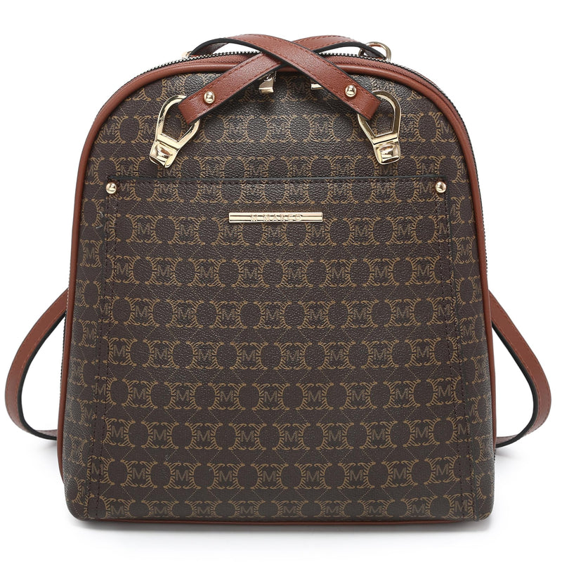 MKP COLLECTION Womens Convertible Backpack Handbag Purse Fashion Designer Ladies Shoulder Satchel Bag for Travel Work