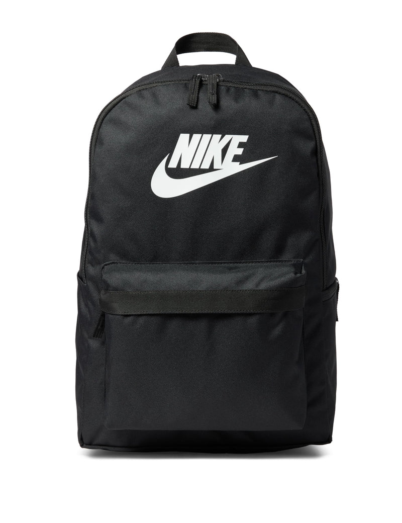 Nike Unisex Heritage Backpack (25L), Black/Black/White, MISC