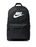 Nike Unisex Heritage Backpack (25L), Black/Black/White, MISC