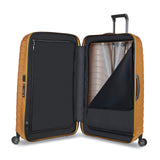 Samsonite Proxis Hardside Expandable Luggage with Spinners, Medium Spinner, HONEY GOLD
