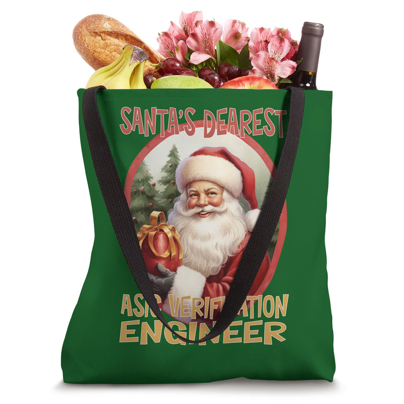ASIC Verification Engineer Christmas Holiday Love Xmas Tote Bag