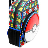 Pokemon Backpack for Boys and Girls - Bundle with 16” School Bag Plus Water Bottle, Stickers, More | Pokemon School Supplies for Kids