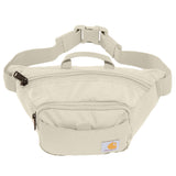 Carhartt Classic Adjustable Sling Bag, Durable, 600-Denier Water Resistant Hip Pack, Essential Waist Pack (Chalk)