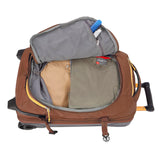 Eddie Bauer Expedition Rolling Duffel Bag with Wheels | Travel | Carry-On | Luggage | Rugged | Durable - Rust, 22"