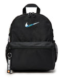 Nike Kid's Brasilia JDI Mini Backpack (11L), Black/Black/Holo, MISC