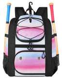 MATEIN Softball Bag, Lightweight Baseball Backpack with Shoe Compartment, Baseball Bag with Fence Hook for TBall Bat & Equipment, Softball Gifts Catchers Backpack for Women Fit Batting Glove, Helmet
