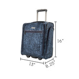 Ricardo Avalon 28L Underseat Carry On Luggage – Sustainable Travel Bag, Compact Suitcase with Wheels, Travel Essentials for Short Trips, Fits Under Seat, 16-inch, Serengeti Night