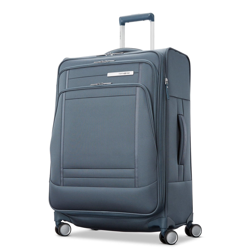 Samsonite Luggage UpLIFT Softside Medium Spinner and Carry-On Spinner Set (ELEMENTAL BLUE)