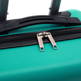 Wrangler 22" Hardside Spinner Carry-On Luggage, Teal