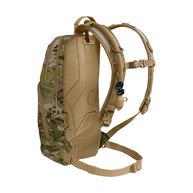 CamelBak M.U.L.E. Tactical Hydration Backpack with 100oz/3L Mil Spec Crux Reservoir Bladder - MOLLE, Multicam