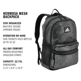 Hermosa Mesh Backpack, see-through transparent festival beach book bag