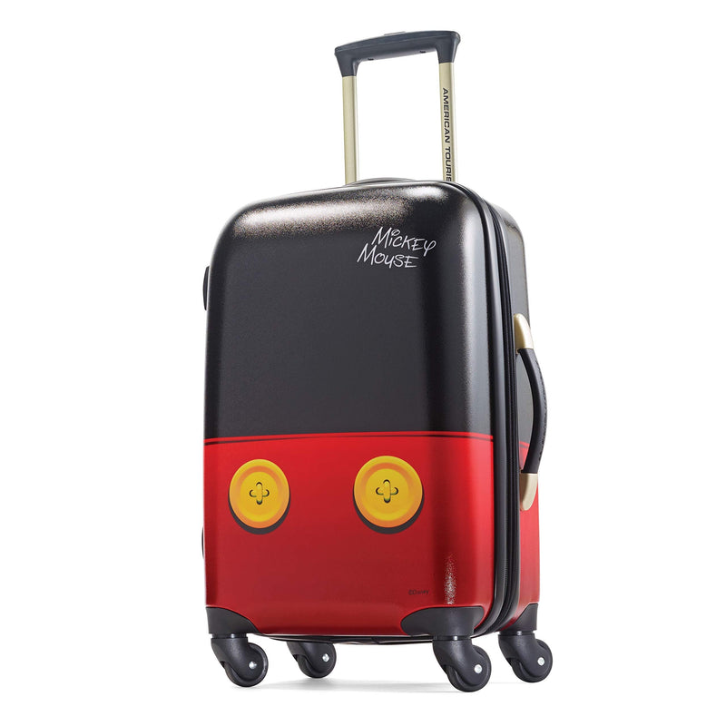 American Tourister Disney Hardside Luggage With Spinner Wheels, Mickey Mouse Pants, Carry-On 21-Inch