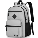 BIKROD Backpack for Men and Women, Lightweight Casual School Backpack for Teens Boys and Girls, Daily-use Travel Laptop Backpack with 17.3 Inch Notebook, High School Bookbag