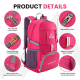 Venture Pal 35L Ultralight Lightweight Packable Foldable Travel Camping Hiking Outdoor Sports Backpack Daypack