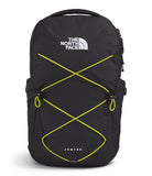 The North Face Jester Everyday Laptop Backpack, TNF Black Light Heather/Sulphur Spring Green, One Size