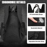LARIPOP Basketball Backpack Large Sports Bag, Gym Bag with Ball Compartment and Shoe Compartment to Store Sports Shoes Water Bottles Laptops and Daily Necessities, Widely Used in Basketball, Soccer