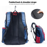 VIGEGARI Kids Baseball Bag for Boys 8-12 - Baseball Backpack for Boys 5-8 - Girls Softball Bag - Youth Baseball Bag for T-Ball, Softball Equipment, Baseball Gear, Bat Bag for Boys, Girls