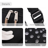 abshoo Classical School Backpack For Middle High School Water Resistant Bookbag College Travel Daypack (Black)