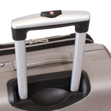 SwissGear Sion Softside Expandable Luggage – Carry-On Suitcase with 360 Degree Wheels & Retractable Handle – 21 Inch, Perfect for 1-3 Night Trips – Pewter