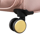 It Luggage Glimmering 32" Softside Checked 8 Wheel Expandable Spinner, Mink Gold