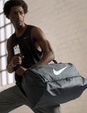 Nike Unisex Brasilia 9.5 Training Duffel Bag (Medium, 60L), Iron Grey/Black/White, MISC