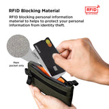 ALPAKA Metro Backpack Pro and Zip Pouch Pro - Fits 15.6" Laptop Business Travel Backpack with YKK Zippers, MOD Key Leash & Luggage Pass-through, Slim Zipper Wallet with RFID Blocking, ID Card Holder