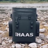 Brew Haas Backpack Cooler Matte Black, Premium Leak Proof Zipper, Insulated, Smart aerogel Pockets, This Waterproof Back Pack Cooler Soft Sided, Hold 36 Can Like The yeti and rtic Coolers
