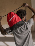 Nike Unisex Brasilia 9.5 Training Gym Sack (18L), University Red/Black/White, MISC