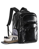 BAGSMART 30L Travel Backpack, 15.6 Inch Carry On Backpack Flight Approved, Water Resistant Weekender Bag Daypack, Black