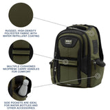 Travelpro Bold Softside 2-Piece Set — Expandable 2-Wheel Upright Carry-On Luggage with Backpack, Olive/Black