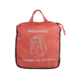 Eddie Bauer Stowaway Packable Backpack | Travel | Outdoor | Lightweight | Foldable | Durable | Ripstop Polyester | 30L - Maroon